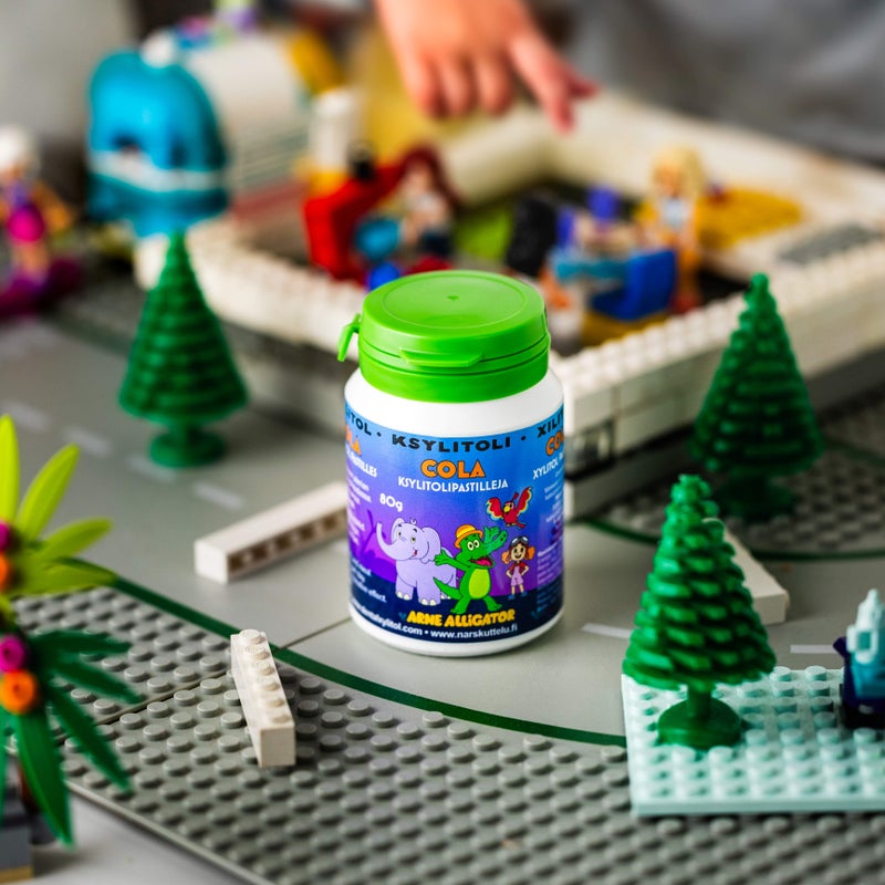 Arnie Alligator Cola Xylitol Pastilles 80 g